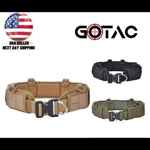 Tactical battle belt military gear rigger molle